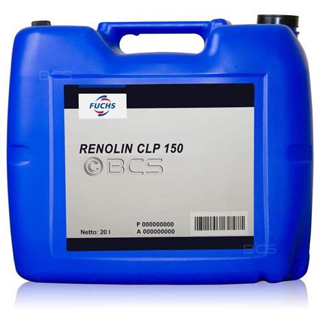 etykieta oleju przekładniowego, infografika olej renolin clp 150