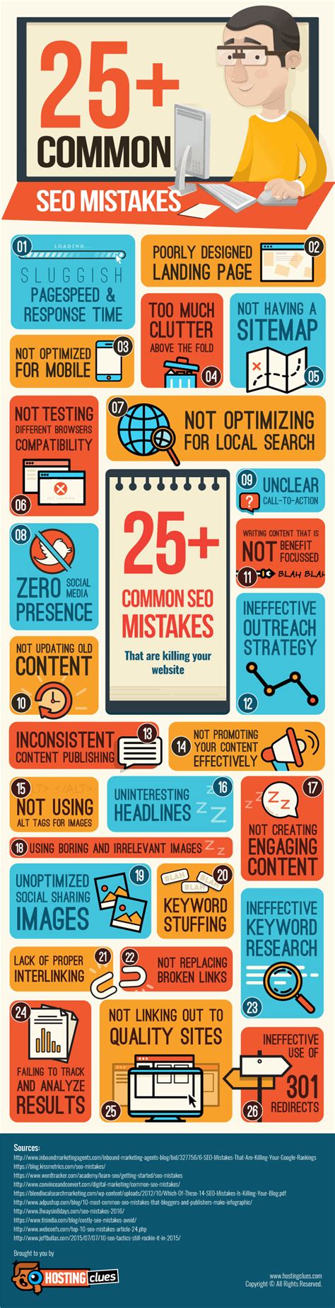 Infographic presenting 10 common mistakes made by forklift operators.