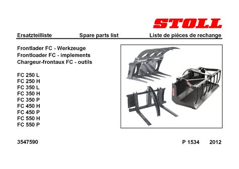 Photo of various original Stoll spare parts
