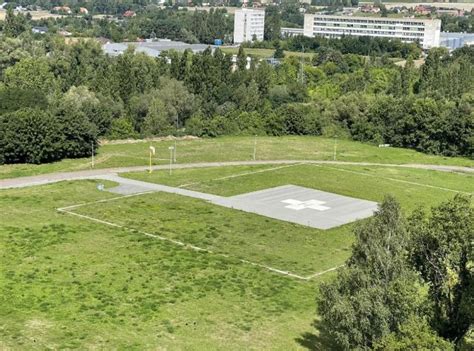 Lądowisko dla śmigłowców z mat FAUN Trackway