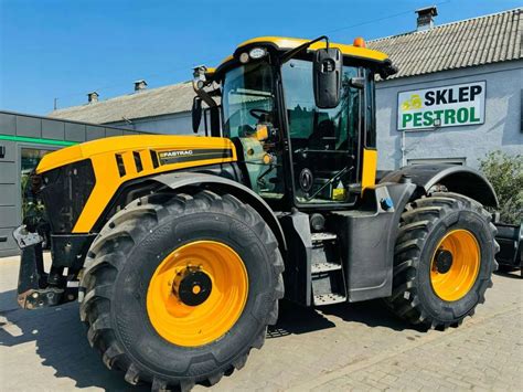 Silnik JCB Fastrac w trakcie pracy