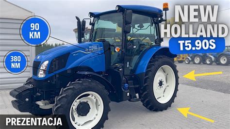 Zdjęcie zmodernizowanego ciągnika New Holland serii 56 „bis” z polską kabiną.