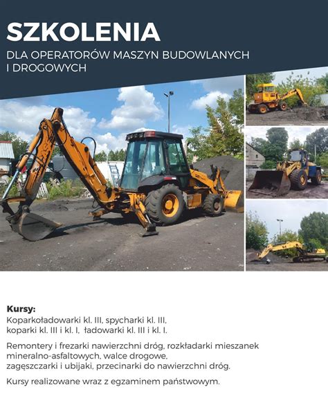 Infografika przedstawiająca statystyki zapotrzebowania na operatorów maszyn budowlanych