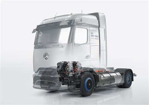 Ciężarówka Mercedes-Benz NextGenH2 na ciekłym wodorze