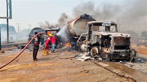 Thematic photo of a modern tanker working in the field