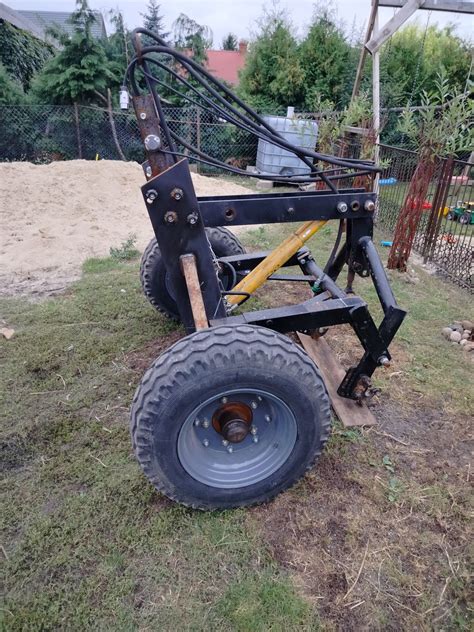 Agregat tnący z kołami podporowymi