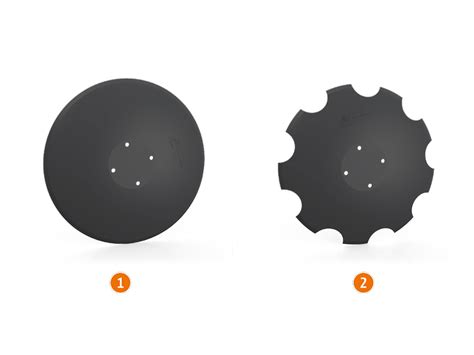Infografika porównująca budowę i zastosowanie talerzy Catros 460 mm i Catros+ 510 mm