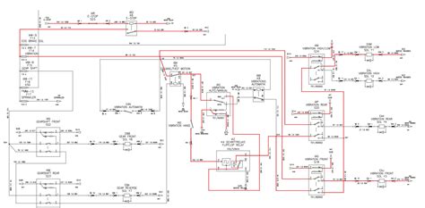 Schemat połączeń masy i instalacji elektrycznej koparki JCB 3CX