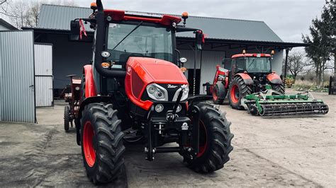 Zetor Proxima holujący pług w trudnych warunkach