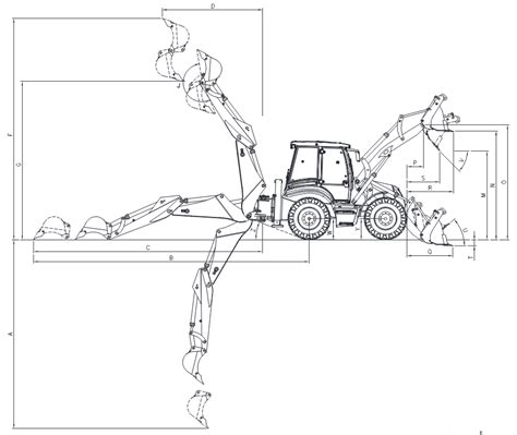 Infografika porównująca wymiary i promień skrętu ładowarki Bobcat S550 z innymi maszynami
