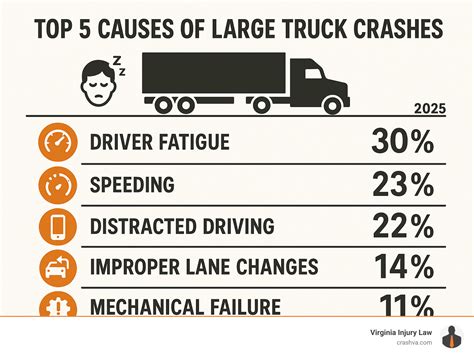 Infographic or photo showing a multi-vehicle collision, including a tractor