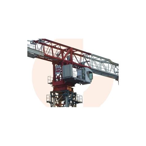 Zdjęcie żurawia Terex CTT 721B w akcji na placu budowy