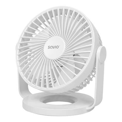Wentylator biurkowy Savio AD-01 WHITE