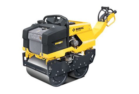 Zdjęcie walca Bomag BW 65 w akcji