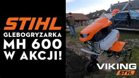 Zdjęcie glebogryzarki GF 600 w akcji