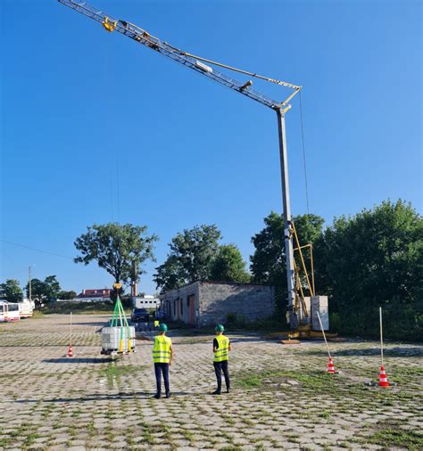 Szkolenie praktyczne operatorów żurawi wieżowych