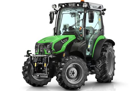 zdjęcie ciągnika Deutz-Fahr 5DF TTV 4WS w pracy na polu