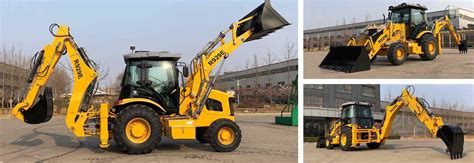 Comparison table of key features of leading backhoe loader brands