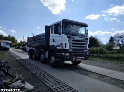 Scania R420 wywrotka w akcji na placu budowy