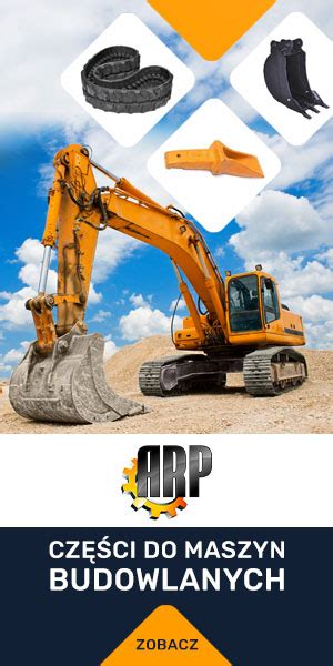 Zestawienie różnych części zamiennych do maszyn budowlanych