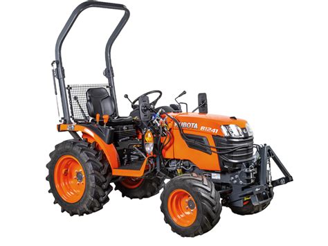 Photo of a Kubota B1 series municipal tractor