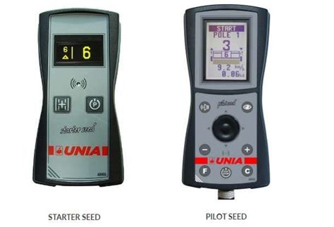 Infographics showing the functions of Starter Seed and Pilot Seed controllers