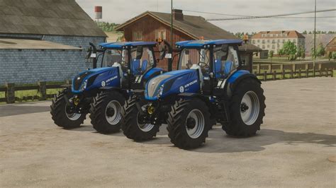 New Holland T6 w akcji