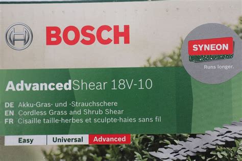 Infografika przedstawiająca działanie Syneon Chip w kosiarkach Bosch