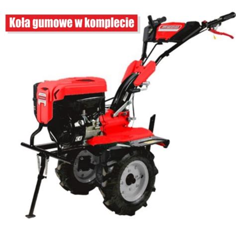 Glebogryzarka spalinowa HORTMASZ HGS LX w akcji na polu