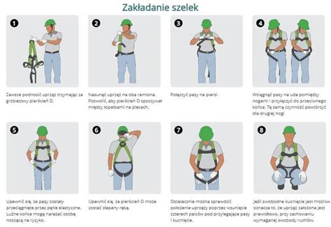 zdjęcie szelek AWTOOLS w użyciu