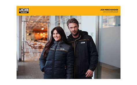 JCB branded merchandise collection