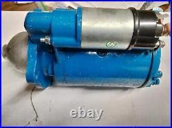 Technical diagram of a tractor starter motor