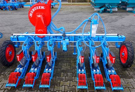 Rysunek techniczny sekcji wysiewającej siewnika Unicorn
