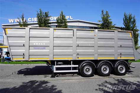 Thematic photo of Bodex aluminum tipper semi-trailer