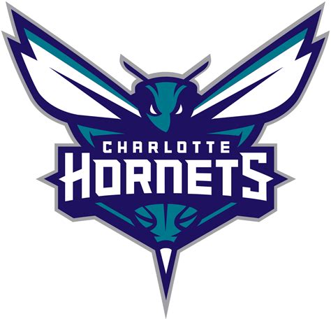 Logo Charlotte Hornets (oryginalne lata 1988-2002)
