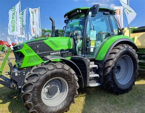 Zestawienie historycznych i nowoczesnych modeli ciągników Deutz-Fahr z serii Agrotron