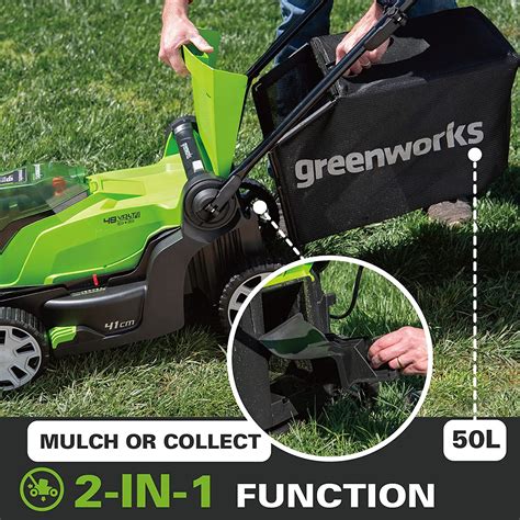 Zdjęcie Greenworks G24X2LM41K2x w kontekście użytkowania