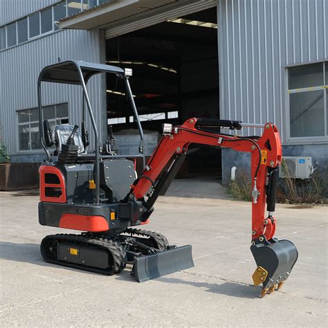 Thematic photo of a mini excavator without a cabin inside a delivery van.