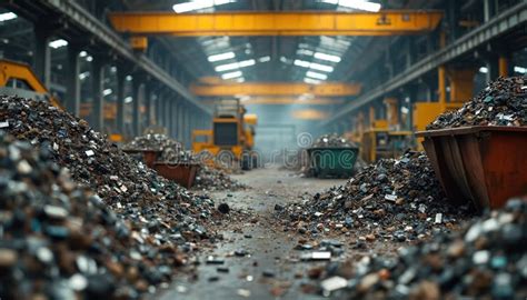 Thematic photo of a forklift operating in a metal industry setting, with large metal elements or machinery in the background.