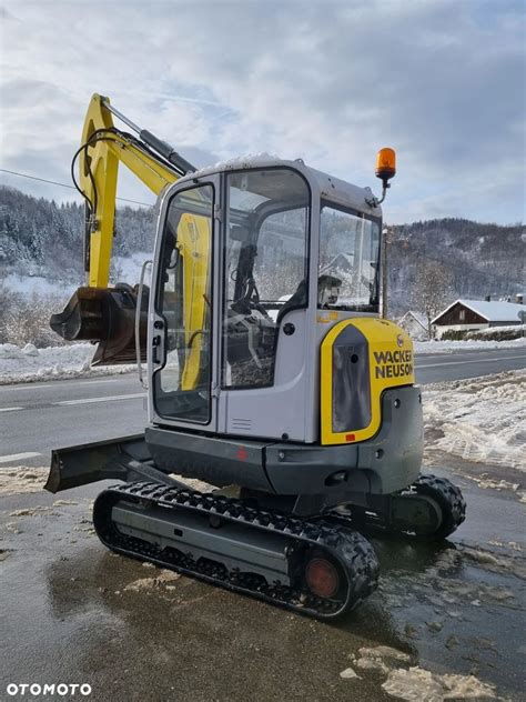 Silnik Yanmar w minikoparce Wacker Neuson