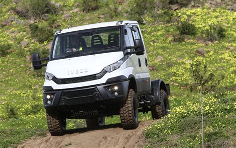 Iveco Daily 4x4 na trudnym terenie
