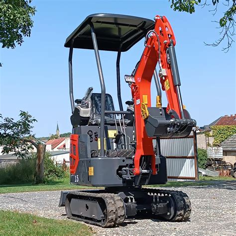 Thematic photo of a miniexcavator on a construction site
