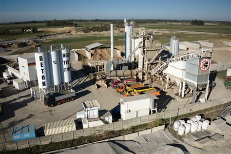 Proces produkcji betonu towarowego