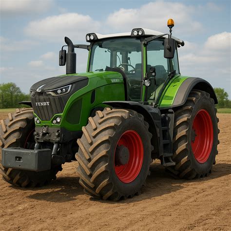 Fendt 1050 Vario pracujący z broną talerzową w polu