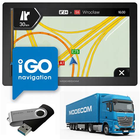 nawigacja GPS dla ciężarówek