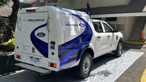 Photo of one of Interhandler's mobile service vehicles