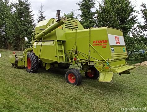 Zdjęcie przedstawiające kombajn Claas Mercator 75
