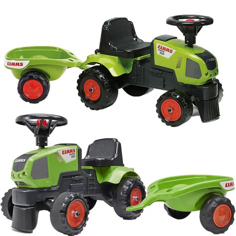Zestawienie różnych modeli traktorków Claas Falk