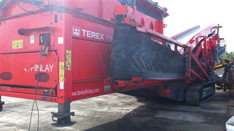 Zdjecie kruszarki Terex Finlay w kamieniołomie