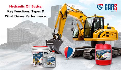Infographic showing the functions of hydraulic oil